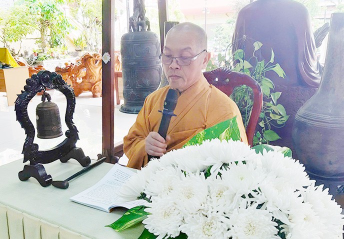 Thượng tọa Thích An Tín đại vị trùng tuyên Bồ-tát giới