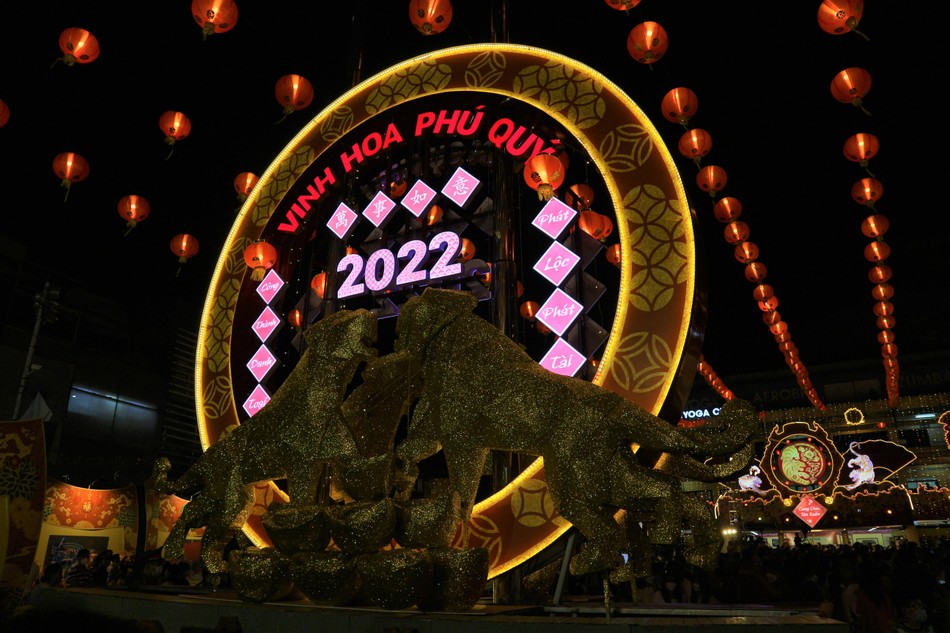 Một đêm lễ hội nhiều ấn tượng với người dân TP.HCM Một đêm lễ hội nhiều ấn tượng với người dân TP.HCM