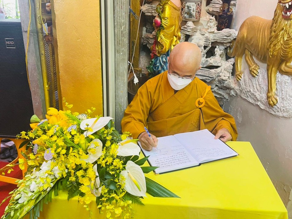 Thượng tọa Thích Thiện Quý ký sổ tang Thượng tọa Thích Thiện Quý ký sổ tang