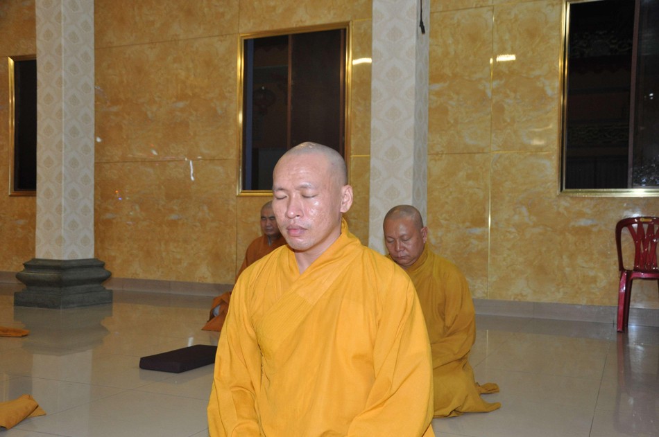 Chư Tăng an trú trong thời thiền Chư Tăng an trú trong thời thiền