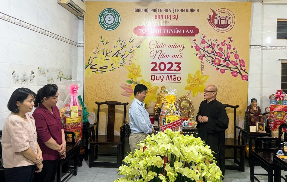 Hòa thượng Thích Thiện Nghĩa tiếp đoàn Hòa thượng Thích Thiện Nghĩa tiếp đoàn