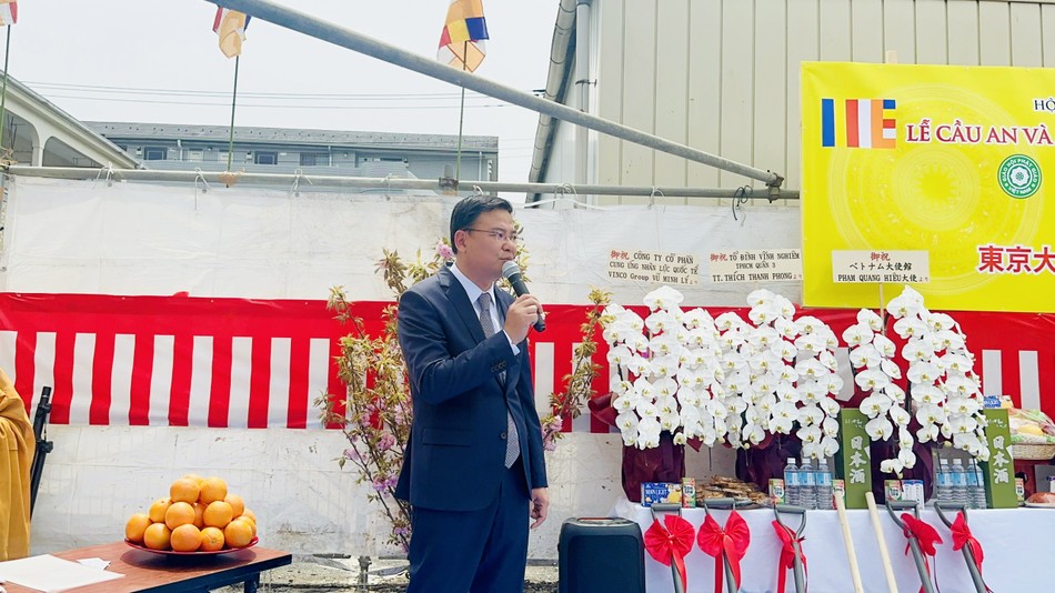 Chùa Đại Ân được xây dựng trong niềm hoan hỷ của người Việt đang công tác, làm việc tại Nhật Bản Chùa Đại Ân được xây dựng trong niềm hoan hỷ của người Việt đang công tác, làm việc tại Nhật Bản