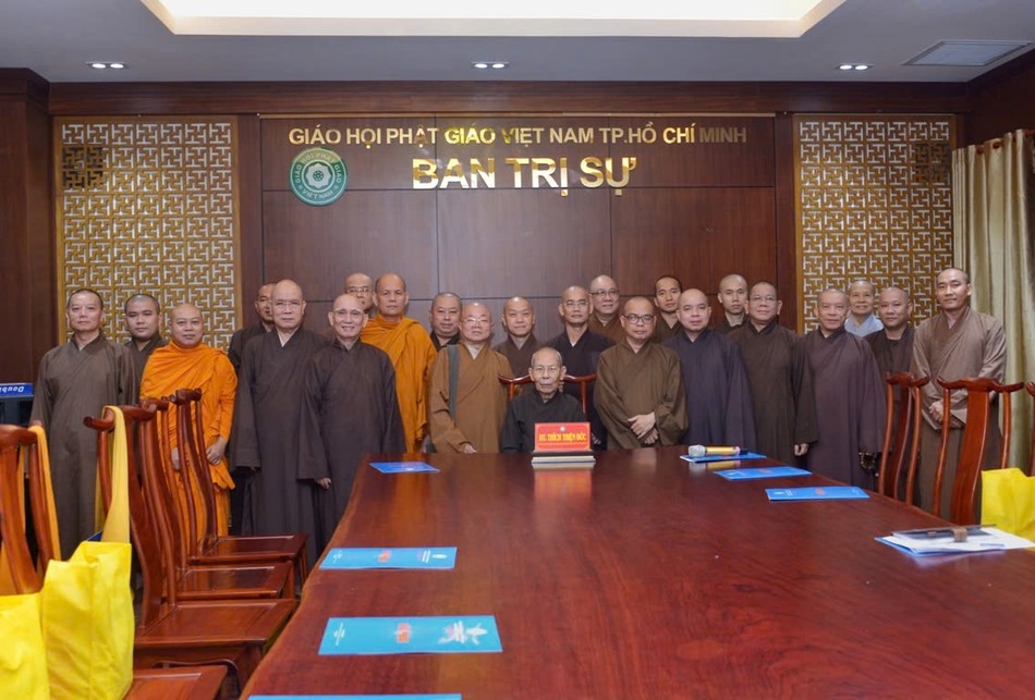 Ban Kiểm soát GHPGVN TP.HCM thông qua nhiều công tác Phật sự trọng tâm năm 2025 vào sáng 10-1, tại Việt Nam Quốc Tự Ban Kiểm soát GHPGVN TP.HCM thông qua nhiều công tác Phật sự trọng tâm năm 2025 vào sáng 10-1, tại Việt Nam Quốc Tự