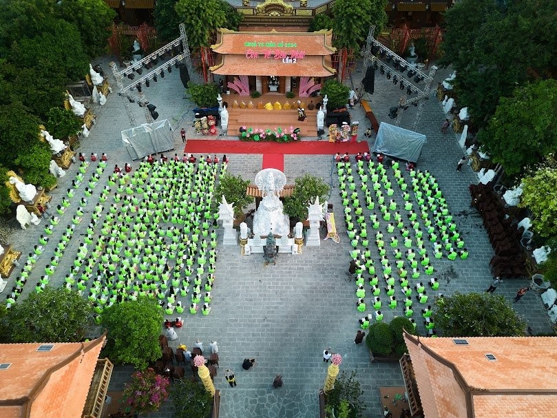 Khóa tu mùa hè chủ đề “Con về bên Phật” lần thứ hai do Phân ban Thanh Thiếu nhi Ban Hướng dẫn Phật tử tỉnh Bình Thuận tổ chức Khóa tu mùa hè chủ đề “Con về bên Phật” lần thứ hai do Phân ban Thanh Thiếu nhi Ban Hướng dẫn Phật tử tỉnh Bình Thuận tổ chức