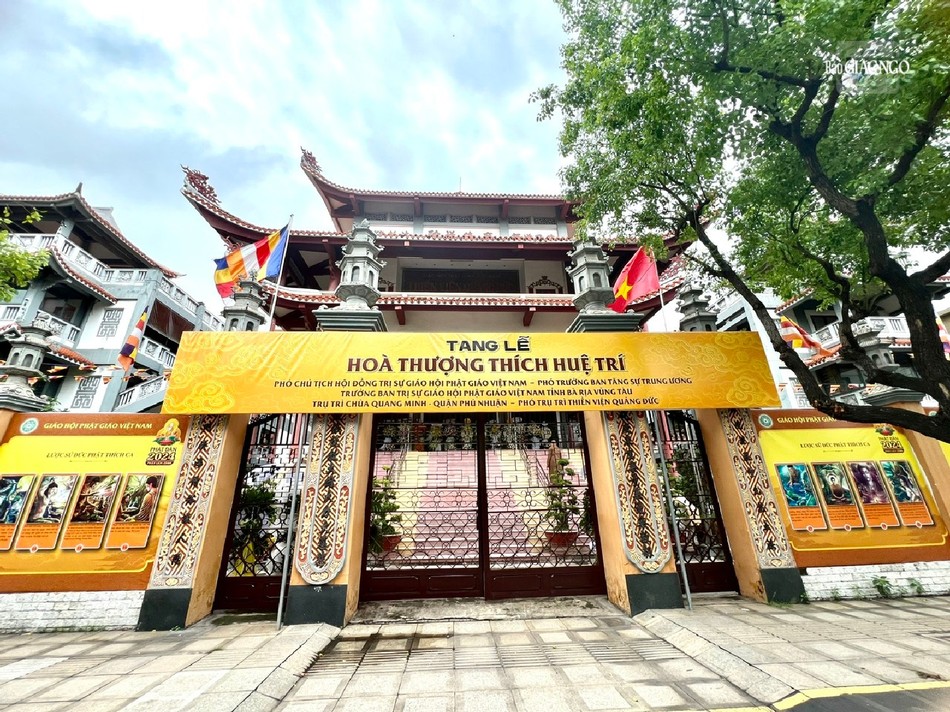 Thiền viện Quảng Đức - nơi diễn ra tang lễ Hòa thượng Thích Huệ Trí