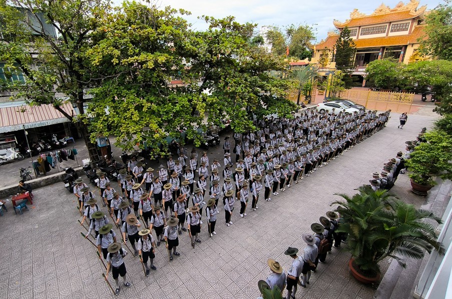 233 trại sinh tham dự liên trại