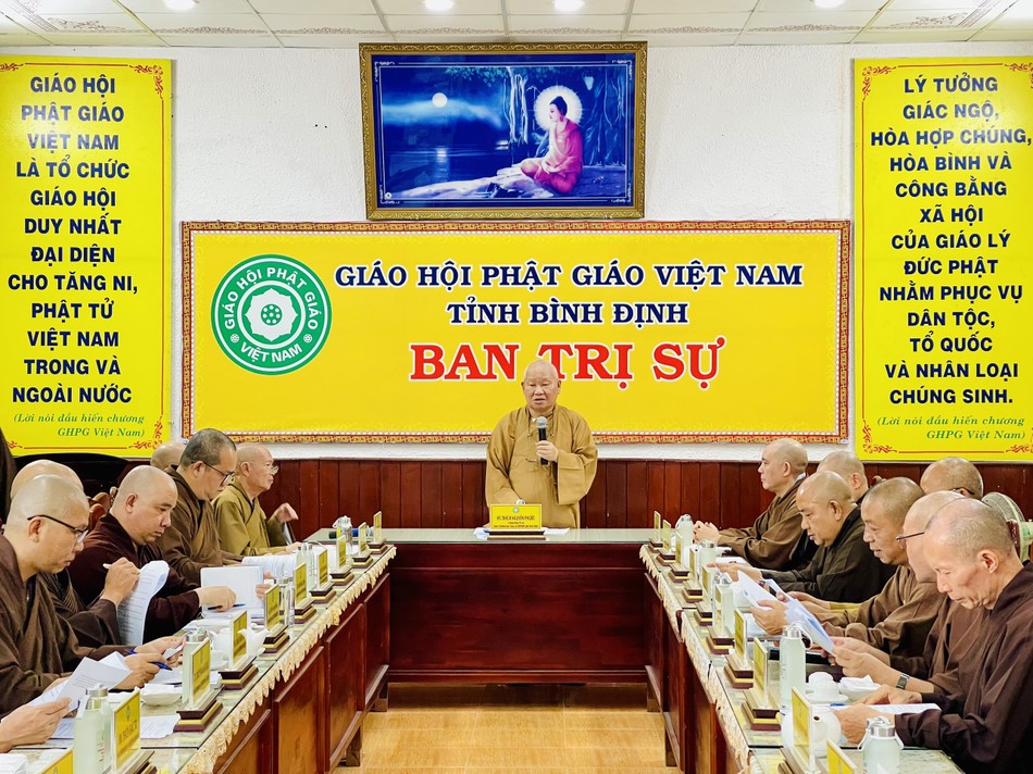 Hòa thượng Thích Nguyên Phước phát biểu Hòa thượng Thích Nguyên Phước phát biểu