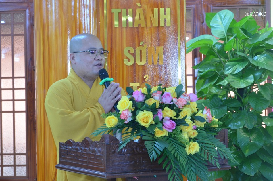 Đại đức Thích Quang Hội trình phương hướng hoạt động Phật sự trong năm 2025 Đại đức Thích Quang Hội trình phương hướng hoạt động Phật sự trong năm 2025