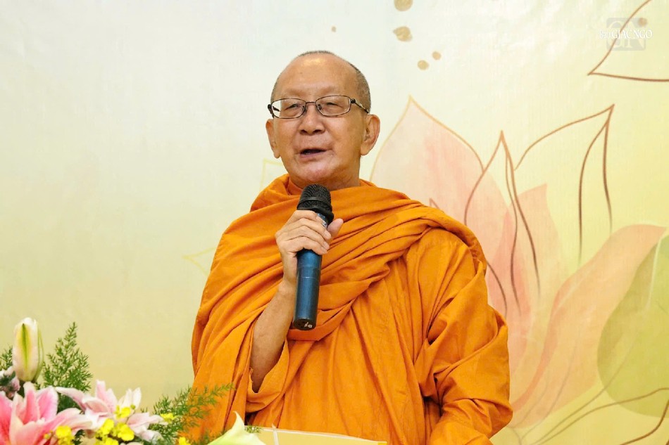 Hòa thượng Thích Minh Giác phát biểu chỉ đạo Hòa thượng Thích Minh Giác phát biểu chỉ đạo