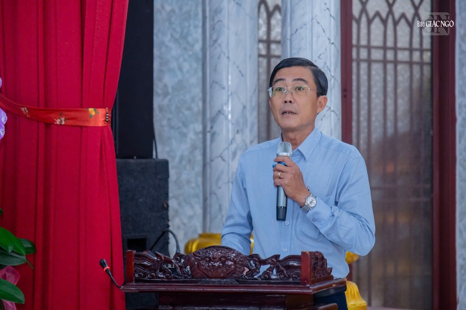 Ông Lý Hiếu Thanh phát biểu