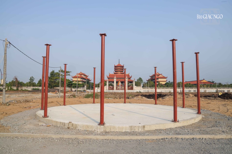 Khu vực diễn ra các hoạt động trong Tuần lễ Văn hóa Phật giáo