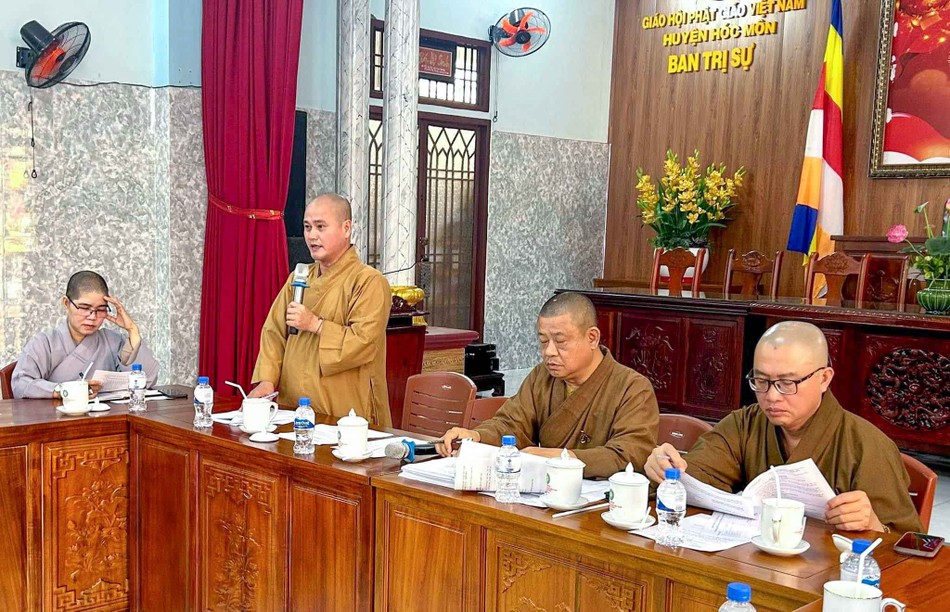 Đại đức Thích Huệ Thông trình bày kế hoạch tổ chức Đại lễ Phật đản và khoá An cư kiết hạ Phật lịch 2569 Đại đức Thích Huệ Thông trình bày kế hoạch tổ chức Đại lễ Phật đản và khoá An cư kiết hạ Phật lịch 2569