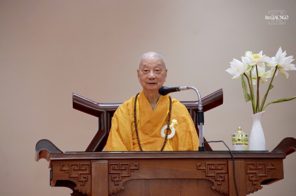 Đức Pháp chủ GHPGVN ban đạo từ