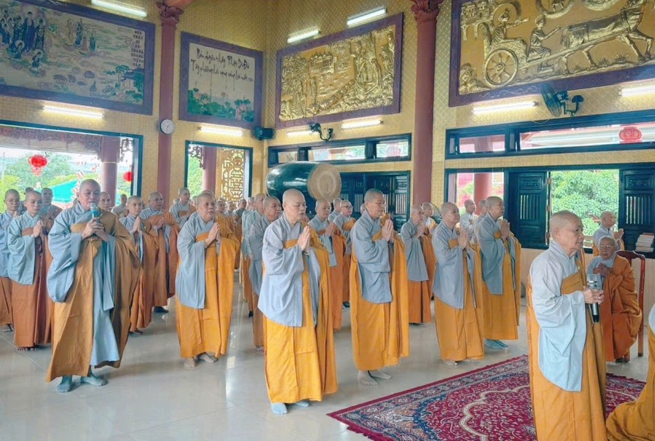 Lễ tác pháp an cư tại trường hạ chùa Bình An Lễ tác pháp an cư tại trường hạ chùa Bình An