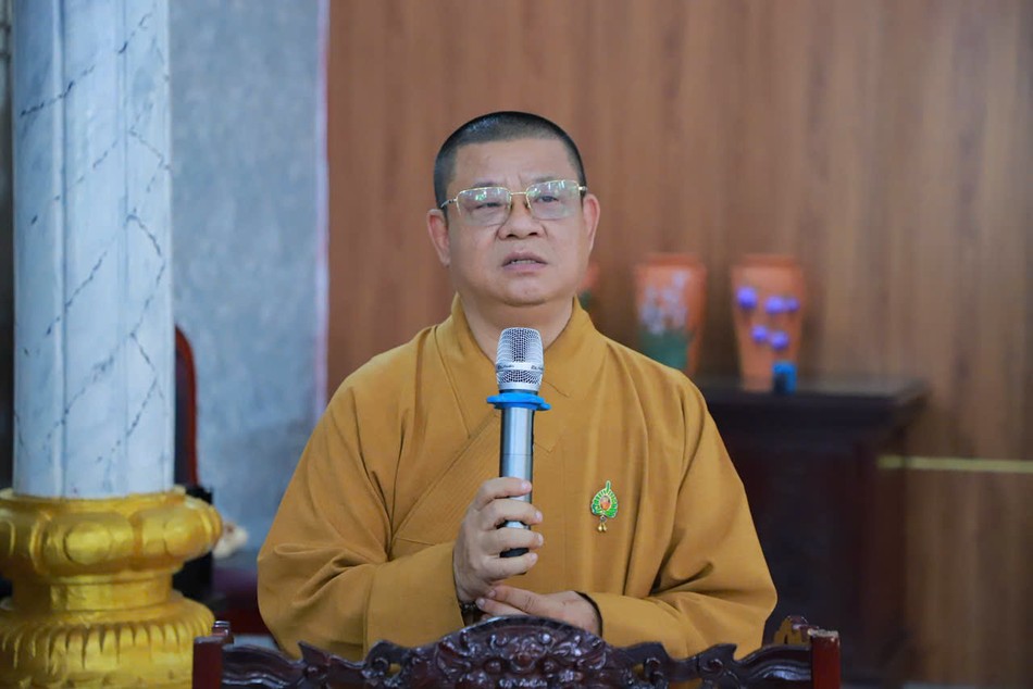 Thượng tọa Thích Minh Thanh phát biểu khai mạc Thượng tọa Thích Minh Thanh phát biểu khai mạc