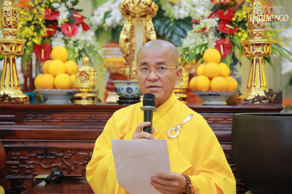 Thượng tọa Thích Quảng Hiền cung tuyên tiểu sử Thượng tọa Thích Quảng Tánh