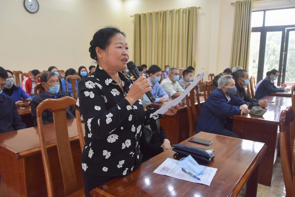 Cử tri nêu kiến nghị