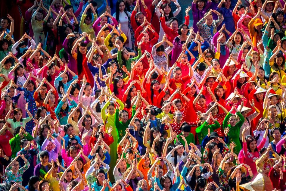 Sắc màu mùa xuân - Ảnh: Nguyễn Văn Tuấn