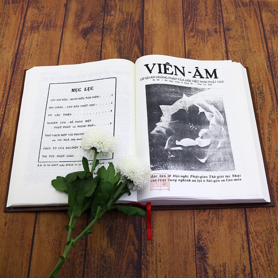 Nguyệt san Viên Âm - Ảnh: Thư viện Huệ Quang Nguyệt san Viên Âm - Ảnh: Thư viện Huệ Quang