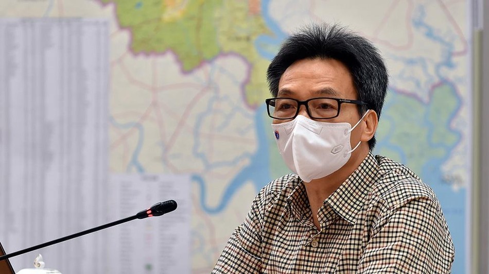 Phó thủ tướng Vũ Đức Đam tại cuộc giao ban trực tuyến - Ảnh: Đình Nam Phó thủ tướng Vũ Đức Đam tại cuộc giao ban trực tuyến - Ảnh: Đình Nam