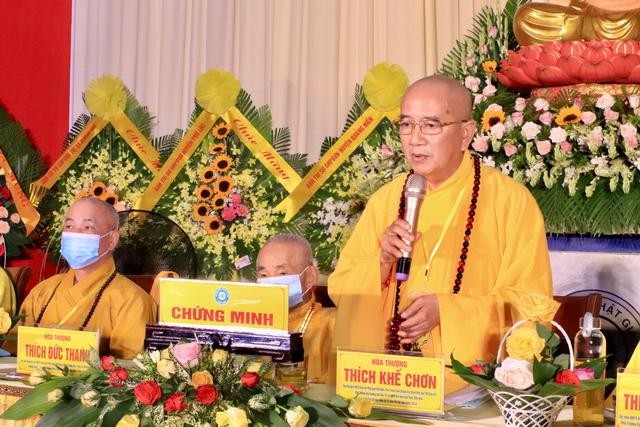 Hòa thượng Thích Khế Chơn ban đạo từ Hòa thượng Thích Khế Chơn ban đạo từ