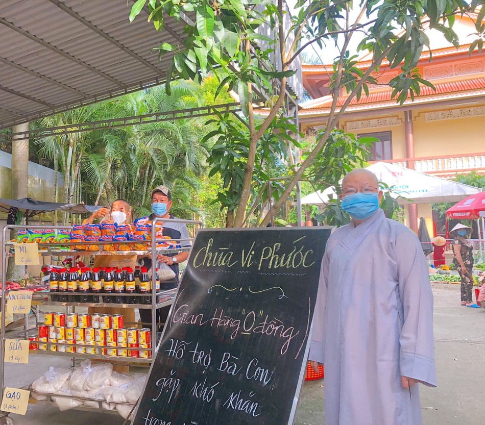 Ni sư Thích nữ Chơn Như, trụ trì chùa Vi Phước