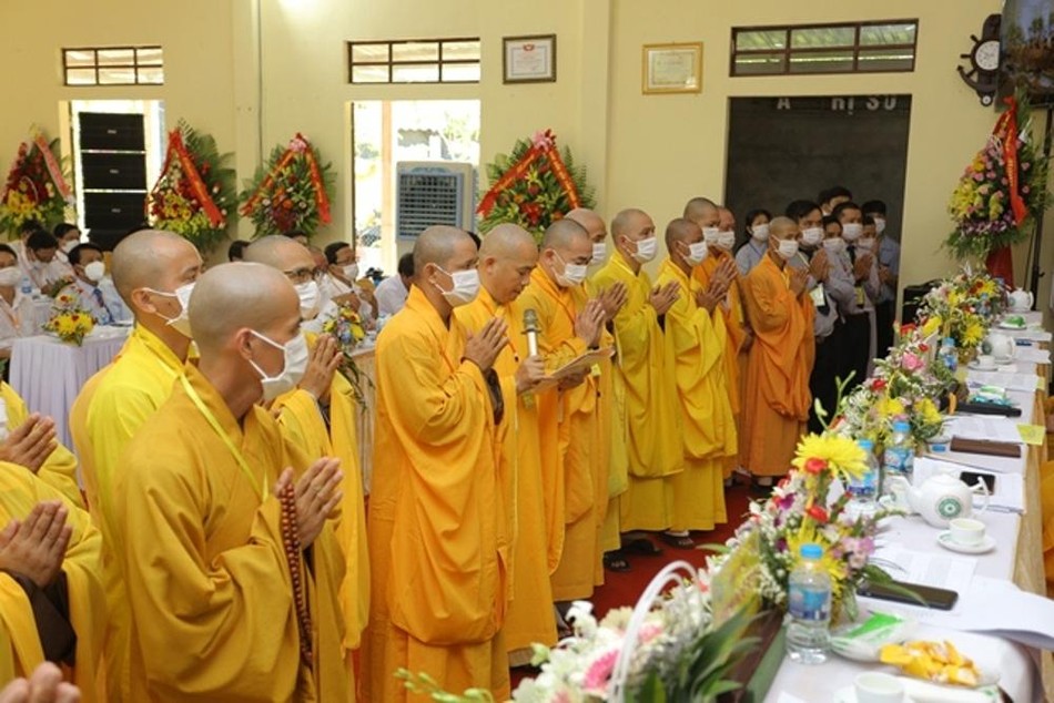 Tân Ban Trị sự GHPGVN huyện Phú Lộc ra mắt đại hội và phát biểu nhận nhiệm vụ