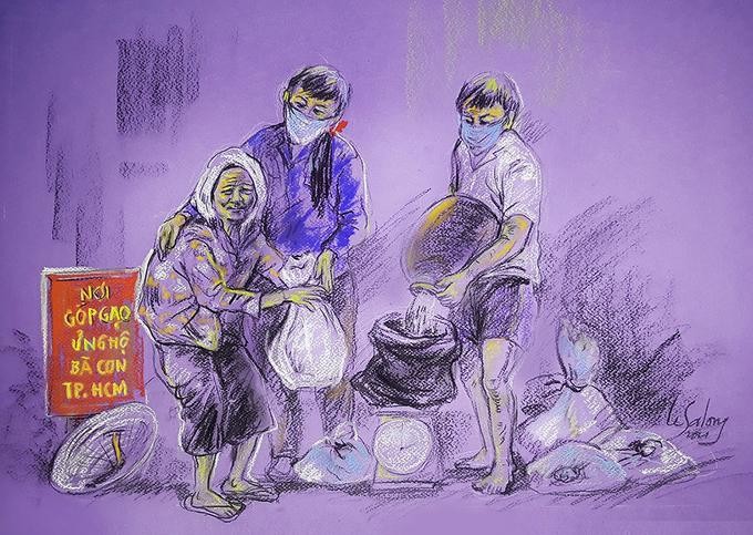 Tình người trong đại dịch Covid-19 Tình người trong đại dịch Covid-19