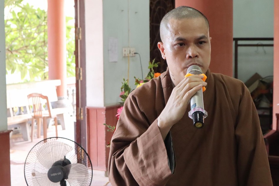 Đại đức Thích Thanh Ân phát biểu kết luận kỳ thi Đại đức Thích Thanh Ân phát biểu kết luận kỳ thi