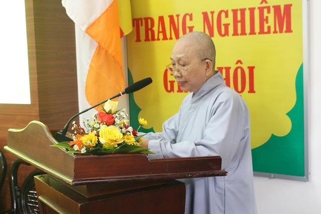 Ni sư Thích nữ Minh Đạt, Phó ban Kinh tế - Tài chính GHPGVN tỉnh báo cáo hoạt động nhiệm kỳ 2017-2022 Ni sư Thích nữ Minh Đạt, Phó ban Kinh tế - Tài chính GHPGVN tỉnh báo cáo hoạt động nhiệm kỳ 2017-2022