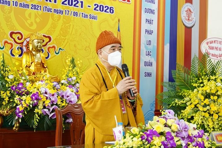 Hòa thượng Thích Thanh Phúc ban đạo từ Hòa thượng Thích Thanh Phúc ban đạo từ