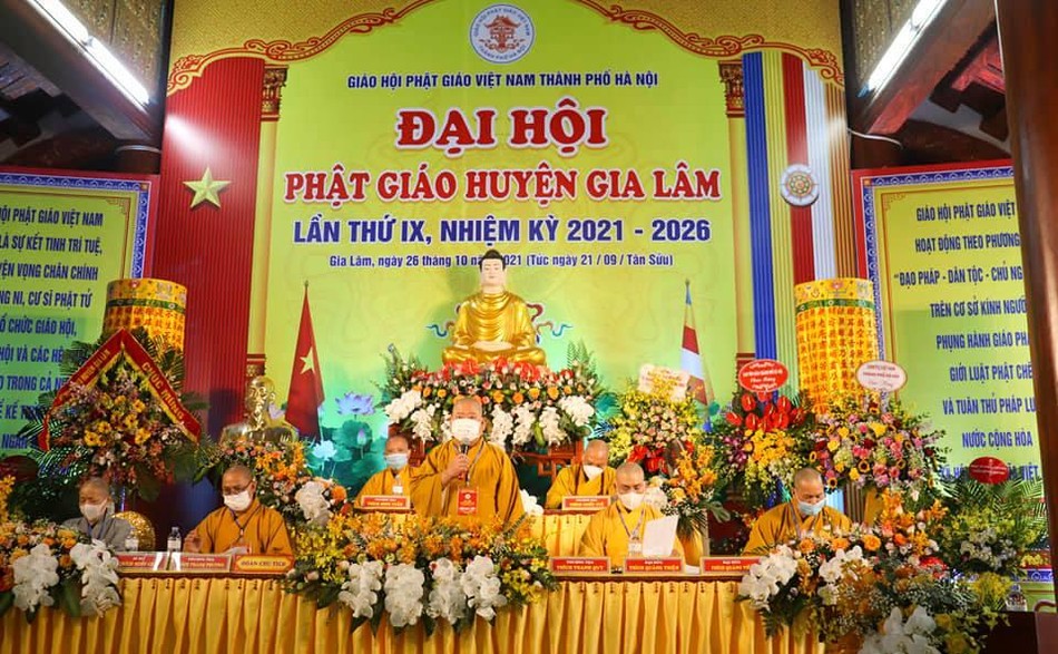 Chư tôn đức Chứng minh, Chủ tọa đoàn Đại hội đại biểu Phật giáo huyện Gia Lâm, nhiệm kỳ 2021-2026 Chư tôn đức Chứng minh, Chủ tọa đoàn Đại hội đại biểu Phật giáo huyện Gia Lâm, nhiệm kỳ 2021-2026