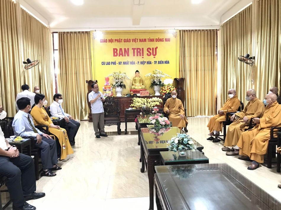 Ông Quản Minh Cường phát biểu Ông Quản Minh Cường phát biểu