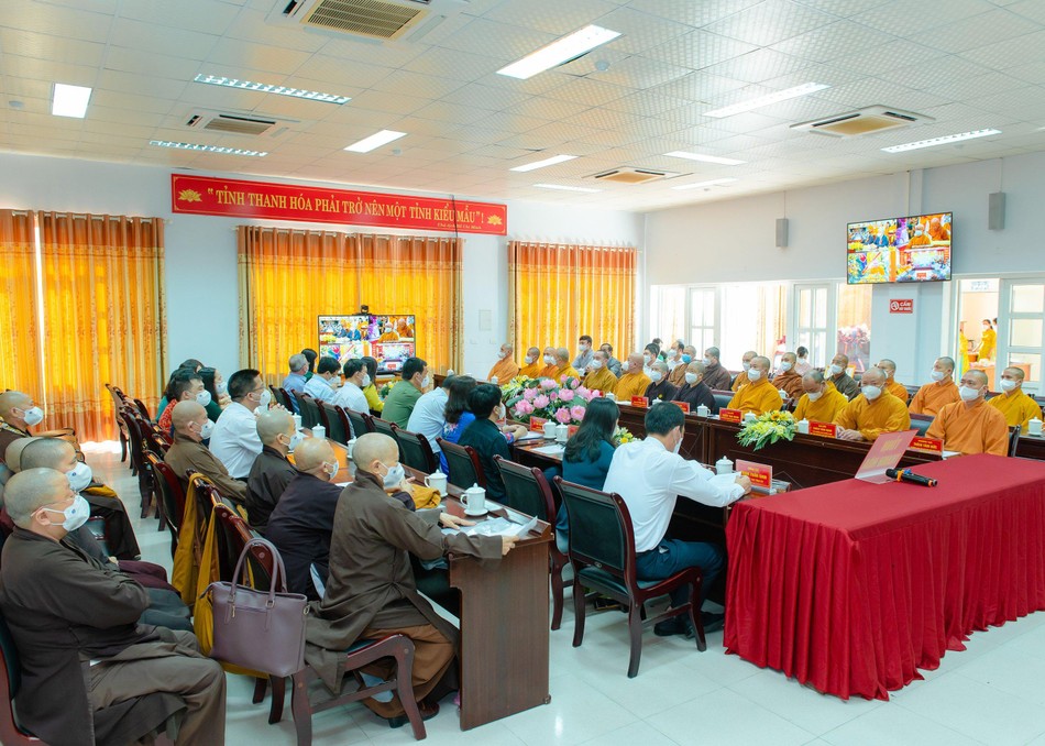 Toàn cảnh đại biểu tham dự đại lễ tại điểm cầu tỉnh Thanh Hóa Toàn cảnh đại biểu tham dự đại lễ tại điểm cầu tỉnh Thanh Hóa