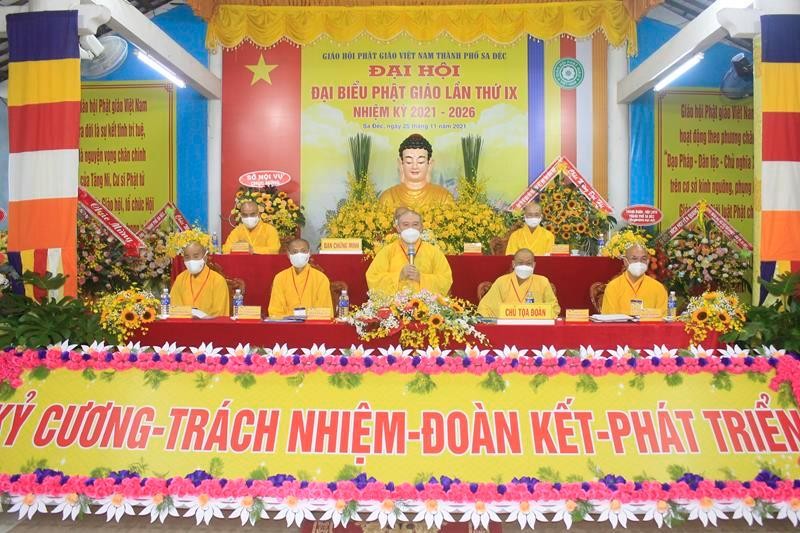 Chư tôn đức chứng minh, chủ tọa đoàn đại hội