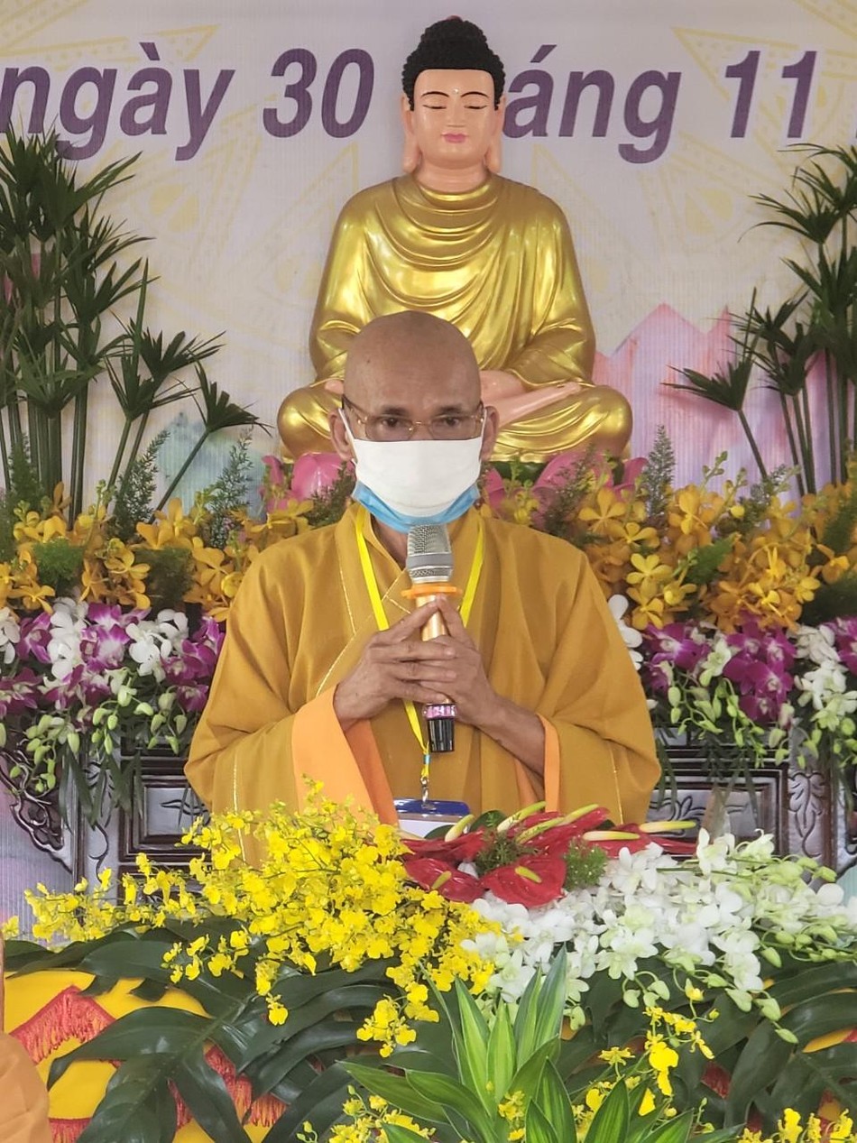 Hòa thượng Thích Hạnh Thể ban đạo từ