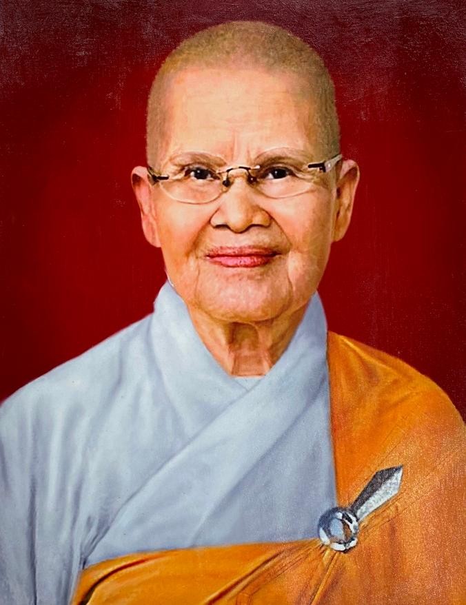 Chân dung Ni trưởng Thích nữ Minh Viên Chân dung Ni trưởng Thích nữ Minh Viên
