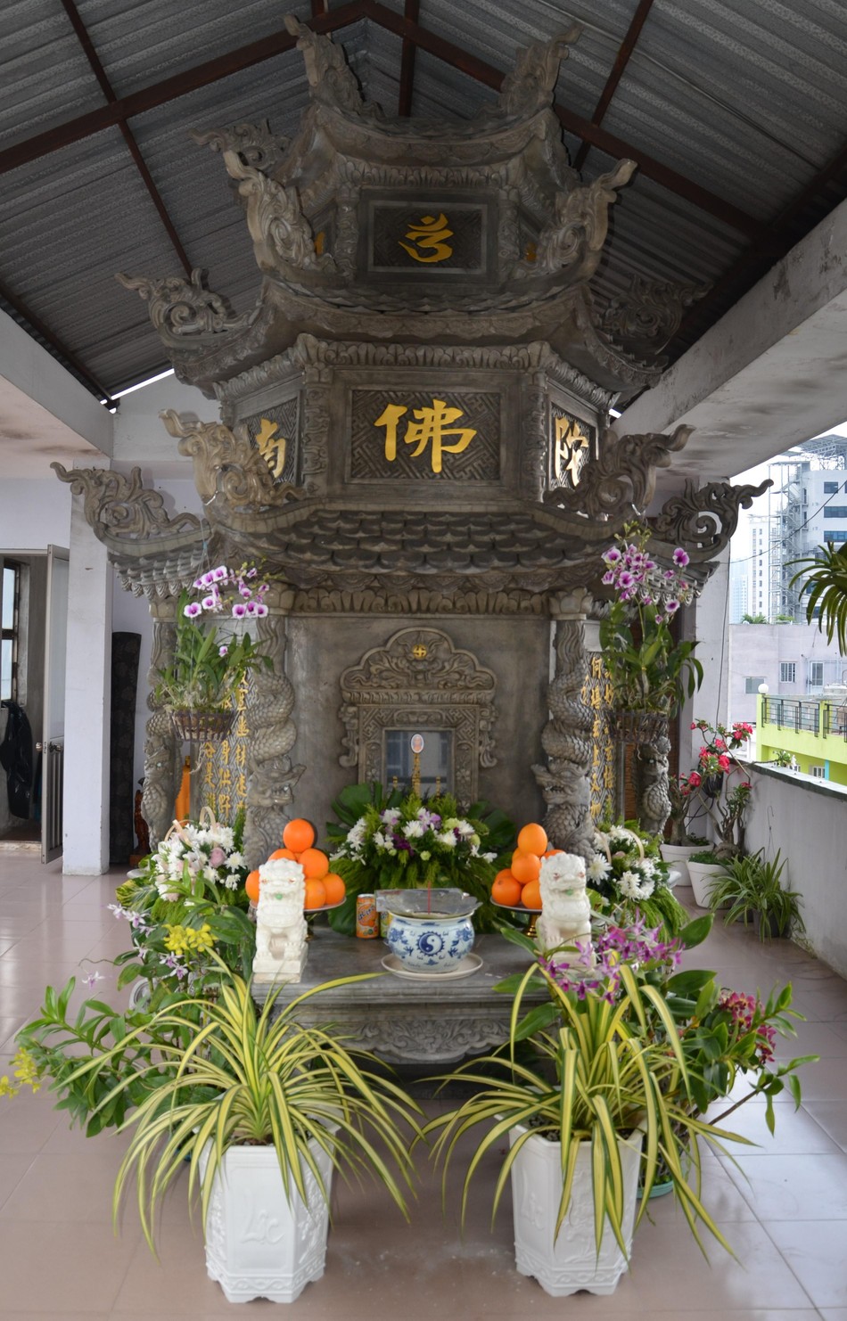 Bảo tháp cố Hòa thượng Thích Thiện Bình trong khuôn viên chùa Bửu Liên Bảo tháp cố Hòa thượng Thích Thiện Bình trong khuôn viên chùa Bửu Liên