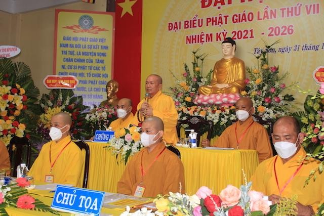 Hòa thượng Thích Đồng Quả ban đạo từ