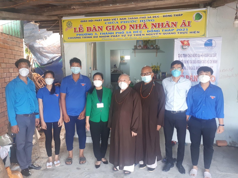 Căn nhà được bàn giao cho gia đình anh Nguyễn Phát Tài Căn nhà được bàn giao cho gia đình anh Nguyễn Phát Tài