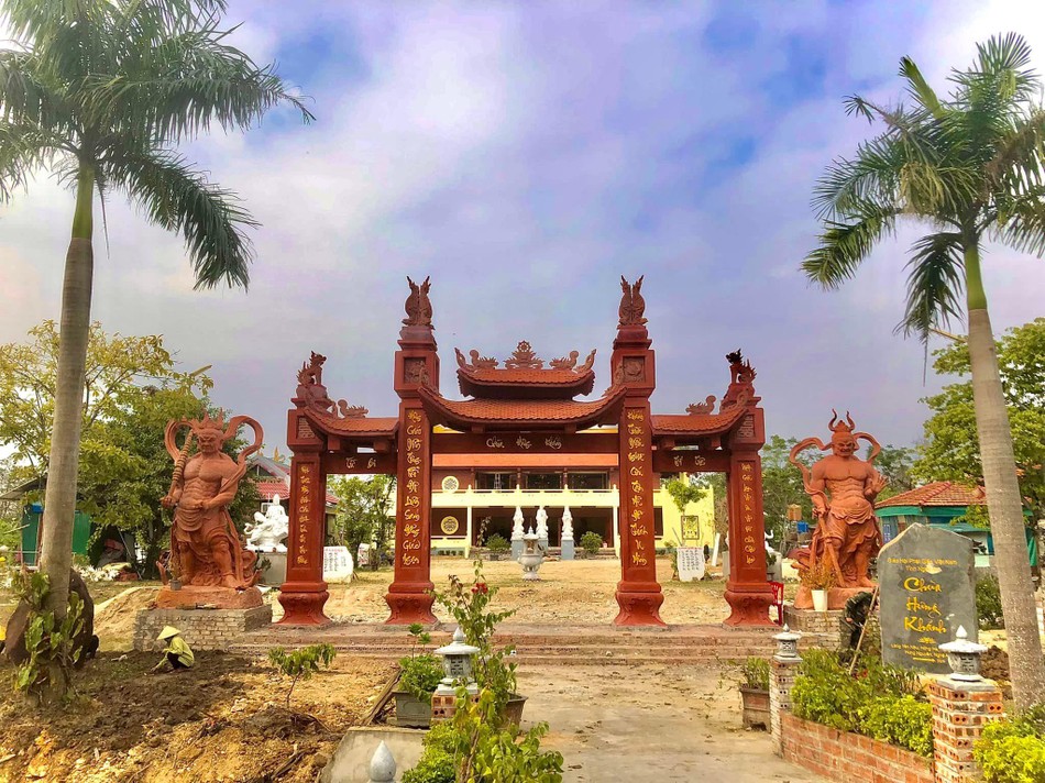 Công trình Tam bảo đưa vào sử dụng, các hạng mục khác đang trong quá trình hoàn thiện