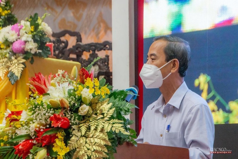 Ông Trương Văn Trung phát biểu