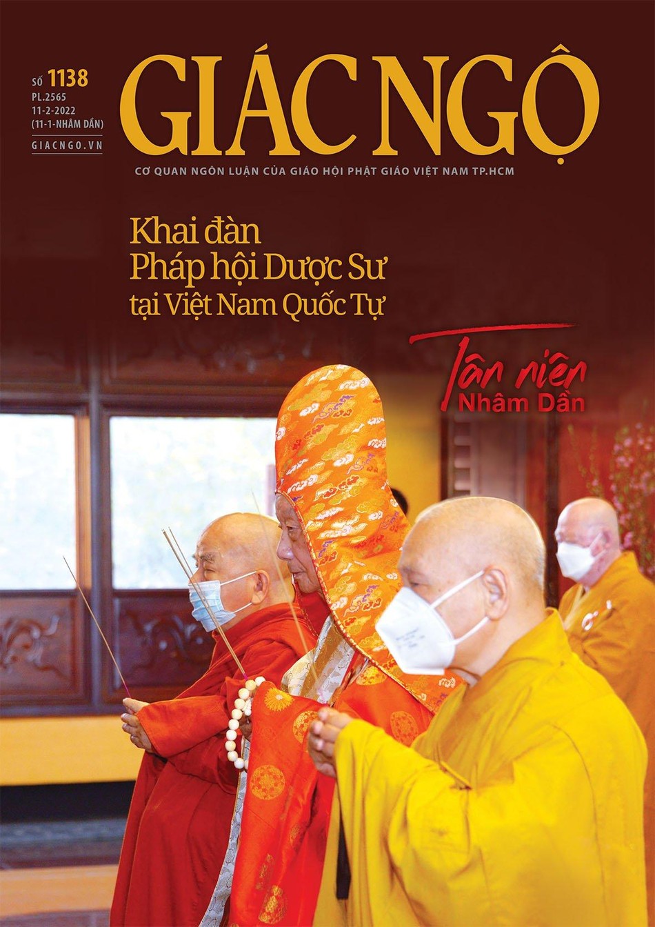 Bìa 1 báo Giác Ngộ số 1138 - Mỹ thuật: Tống Viết Diễn Bìa 1 báo Giác Ngộ số 1138 - Mỹ thuật: Tống Viết Diễn