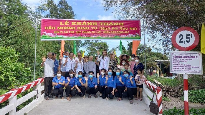 Khánh thành cầu Mương Đình Tư (huyện Châu Thành, Đồng Tháp) ảnh 1 Khánh thành cầu Mương Đình Tư (huyện Châu Thành, Đồng Tháp) ảnh 1