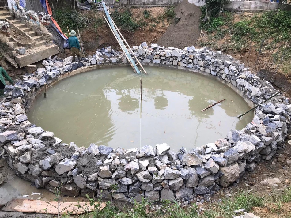 Giếng Tiên đang dần được hoàn thiện, dự kiến khánh tháng vào cuối tháng 4-2022 Giếng Tiên đang dần được hoàn thiện, dự kiến khánh tháng vào cuối tháng 4-2022