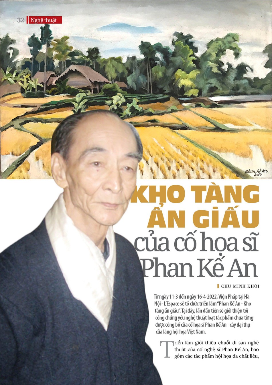Bài trên Báo Giác Ngộ số 1143 - Thiết kế: Phòng Mỹ thuật BGN/Tống Viết Diễn Bài trên Báo Giác Ngộ số 1143 - Thiết kế: Phòng Mỹ thuật BGN/Tống Viết Diễn