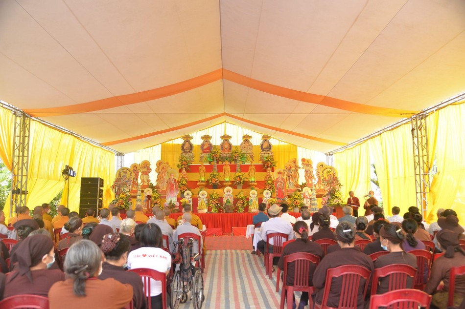 Quang cảnh buổi lễ