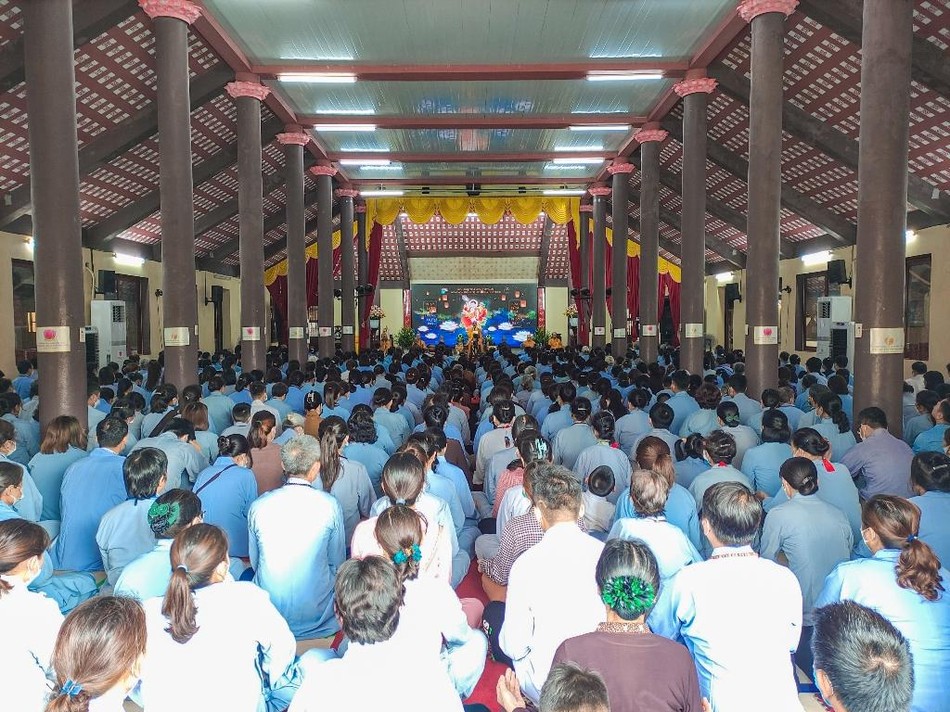 Quang cảnh buổi lễ