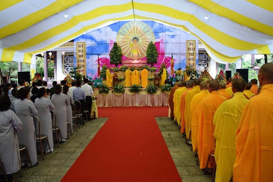 Quang cảnh buổi lễ