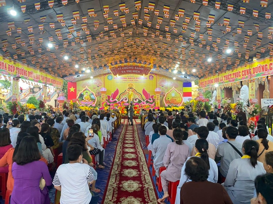 Quang cảnh buổi lễ